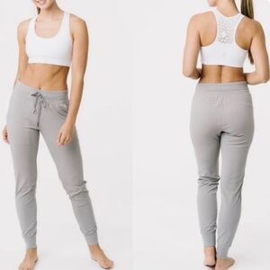 Zyia Active Ascend Jogger Gray Size Large Womens Performance Grey Pants